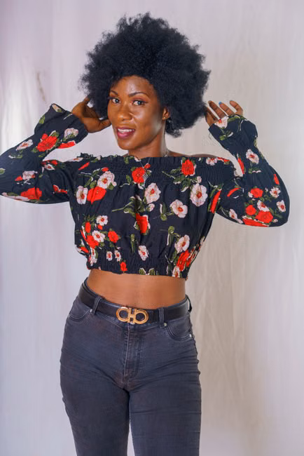 Blusa de Frio Gola Alta Preta